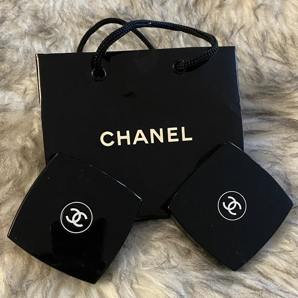 CHANEL Dual powder Blush Set in 99 rose petals & 87 emotion colors